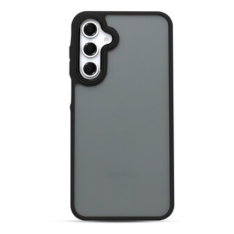 Samsung S24 FE - Frame Back Cover - Zwart