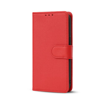 iPhone 16 Pro Max - 2 in 1 Afneembare Book Case - Rood
