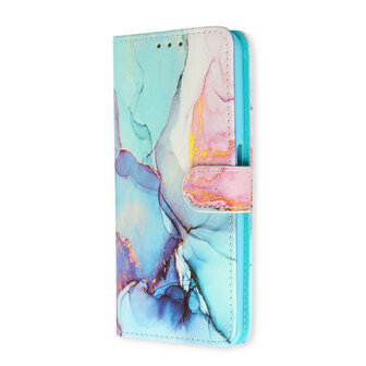 Samsung S25 Ultra - Book Case - Marmer Nova