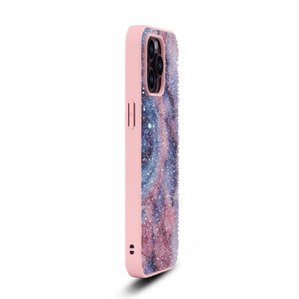 iPhone 14 Pro - Diamant Marmer Glitter - Nova