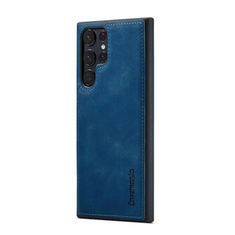 Samsung S25 Ultra - Navy Blue - 2 in 1 Book Case