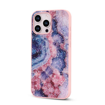 iPhone 16 Pro Max - Diamant Marmer Glitter - Nova