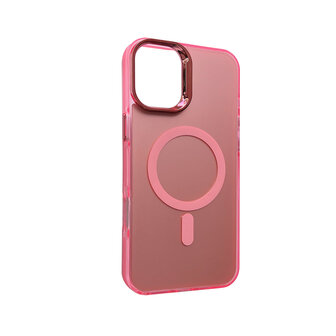 iPhone 15 Plus - Roze - Fusion MagSafe Armor Case