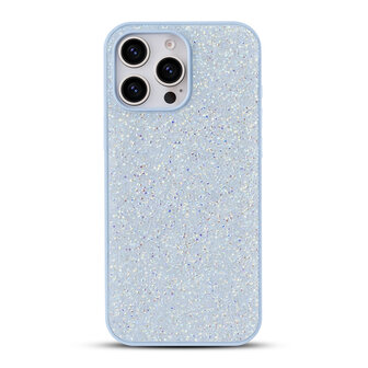 iPhone 16 Pro - Diamant Glitter - Blauw