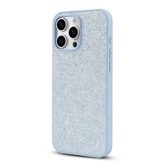 iPhone 16 Pro - Diamant Glitter - Blauw