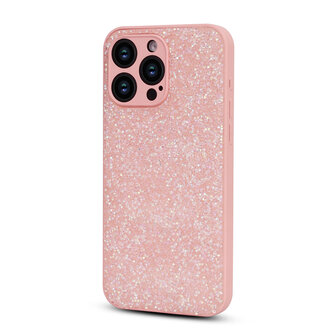 iPhone 14 Pro Max - Diamant Glitter - Roze