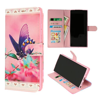 Samsung S25 - Book Case - Vlinder