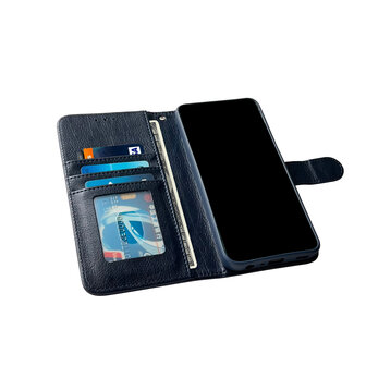 iPhone 16 Pro - Book Case - Blauw