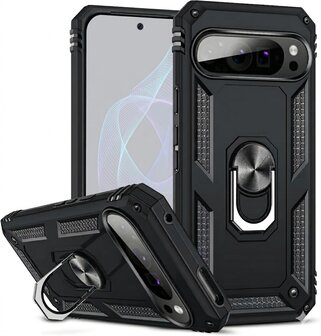 Pixel 9 Pro XL - Zwart - Kickstand Back Cover