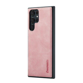 Samsung S25 Ultra - Pale Pink - 2 in 1 Book Case