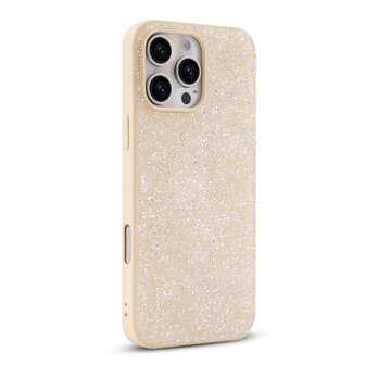 iPhone 16 Pro Max - Diamant Glitter - Goud