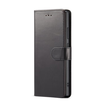 Samsung S24 Ultra - 2 in 1 Leather Book Case - Charcoal Gray