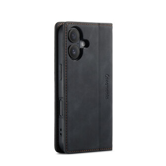 iPhone 16 - Charcoal Gray - Book Case