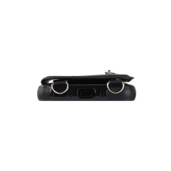 iPhone 16 - Zwart - Back Cover met Koord