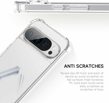 Pixel 9 Pro XL - Anti Shock - Transparant Camera Bescherming