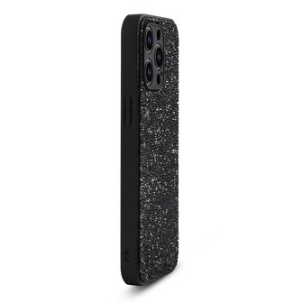 iPhone 14 Pro Max - Diamant Glitter - Zwart