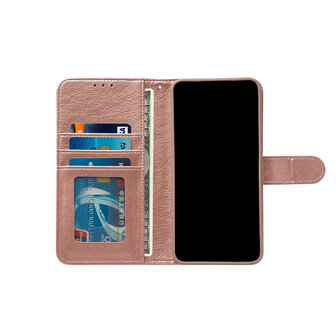 iPhone 16 Pro Max - Book Case - Rosegoud