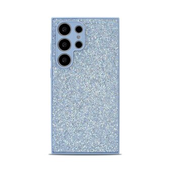 Samsung S24 Ultra - Diamant Glitter - Blauw