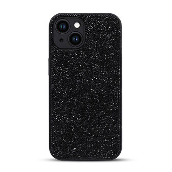 iPhone 13 - Diamant Glitter - Zwart
