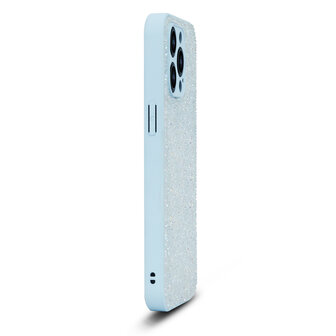 iPhone 15 Pro - Diamant Glitter - Blauw