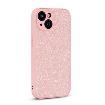 iPhone 15 - Diamant Glitter - Roze