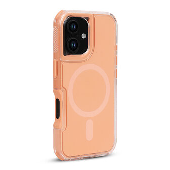 iPhone 16 Plus - Roze - Liquid MagSafe Armor Case