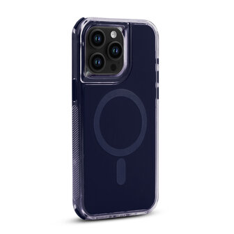iPhone 16 Pro - Donker Blauw - Liquid MagSafe Armor Case