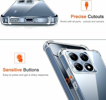Xiaomi 14T - Anti Shock - Transparant
