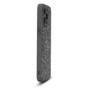 iPhone 14 Pro - Diamant Glitter - Zilver