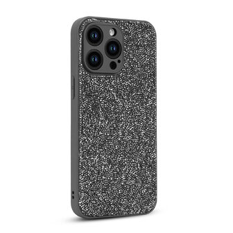 iPhone 14 Pro - Diamant Glitter - Zilver