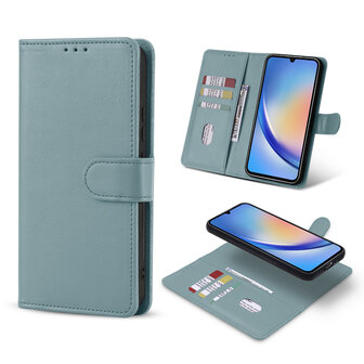 Samsung S24 - Blauw - 2 in 1 Book Case