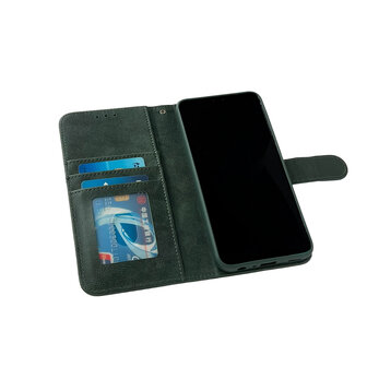 iPhone 16 Plus - Book Case - Groen
