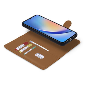 Samsung S24 - Bruin - 2 in 1 Book Case