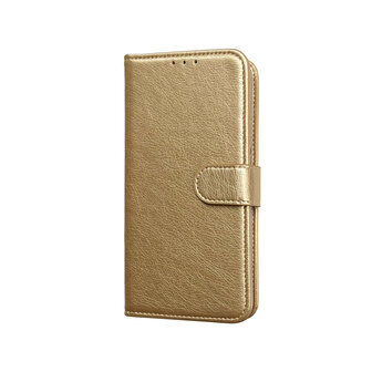 iPhone 16 Plus - Book Case - Goud