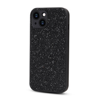 iPhone 11 - Diamant Glitter - Zwart