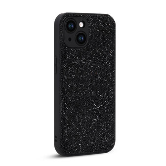 iPhone 11 - Diamant Glitter - Zwart