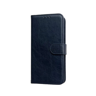 iPhone 16 - Book Case - Blauw
