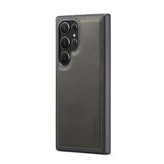 Samsung S24 Ultra - 2 in 1 Leather Book Case - Emerald Green