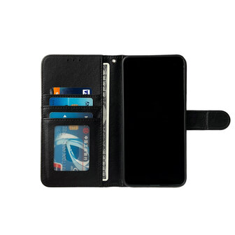 iPhone 16 Plus - Book Case - Zwart