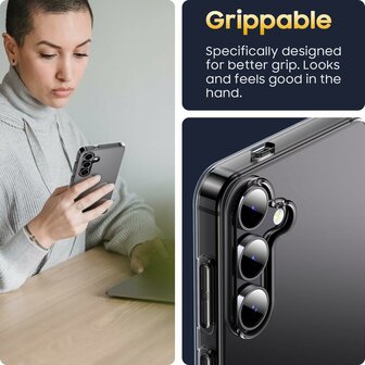 Samsung S24 Plus - HQ TPU Back Cover - Transparant