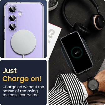 Samsung S24 - Siliconen Back Cover - Transparant