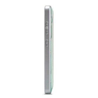 Samsung S24 Blauw - MagSafe TPU Marmer