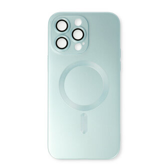 iPhone 14 Pro Licht Blauw - MagSafe Matte TPU