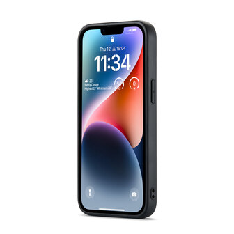 iPhone 14 Pro - Back Cover met Kaarthouder - Aqua Blue