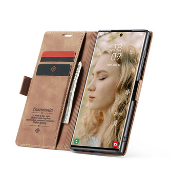 Samsung S24 Ultra Sienna Brown - Book Case