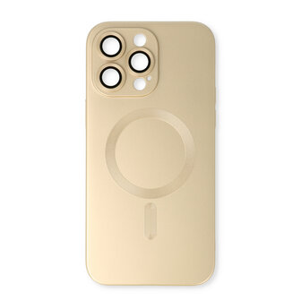 iPhone 14 Pro Goud - MagSafe Matte TPU