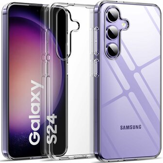 Samsung S24 - HQ TPU Back Cover - Transparant