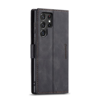 Samsung S24 Ultra Charcoal Gray - Book Case