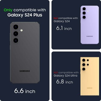 Samsung S24 Plus - Groen - TPU Back Cover met Koord