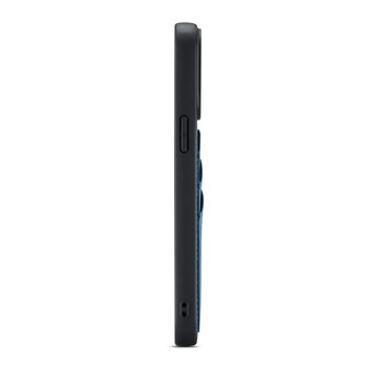 iPhone 15 Pro Max - Back Cover met Kaarthouder - Navy Blue
